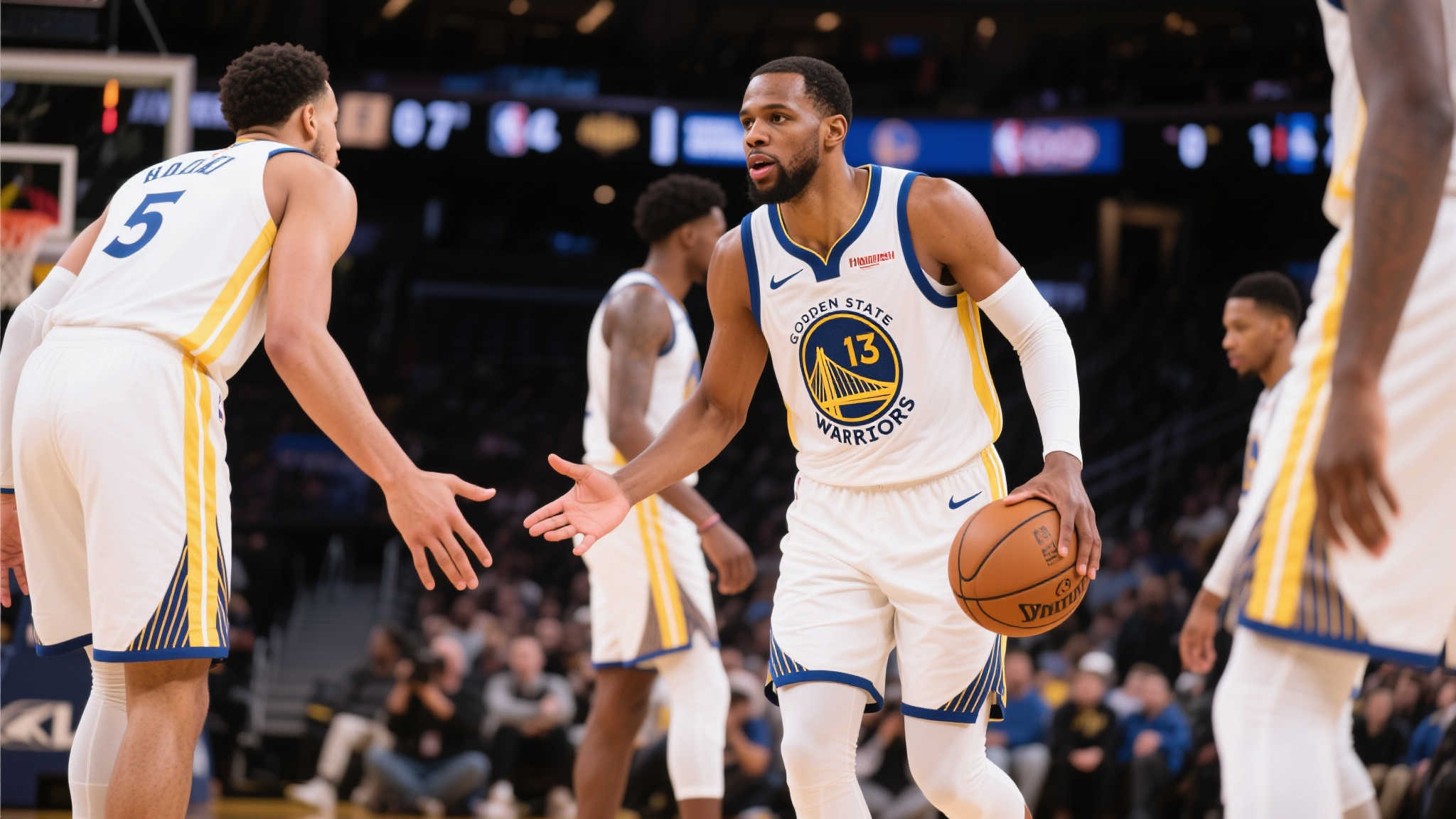 总决赛抢七,霍姆格伦成NBA首个单场达5次盖帽球员 值得注意的是,在全队士气面临低谷时时,他犹如定海神